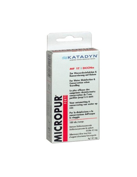 Katadyn Micropur Forte 100 pastillas