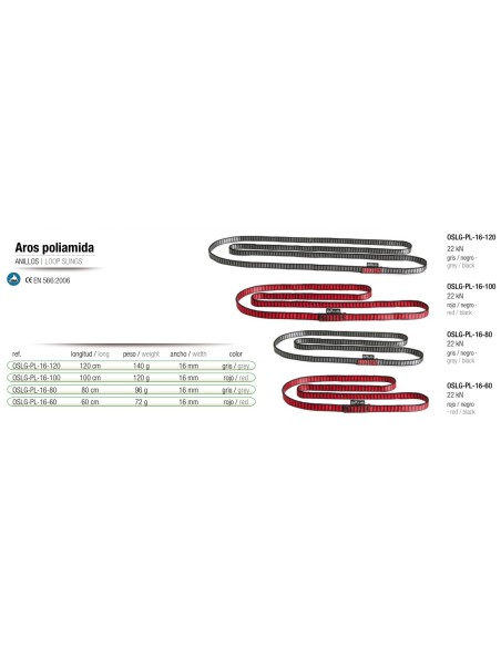 Anillo poliamida desde 60cm hasta 120cm - ALTUS
