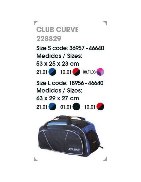 Bolsa deportiva para uso multiple - CLUB CURVE