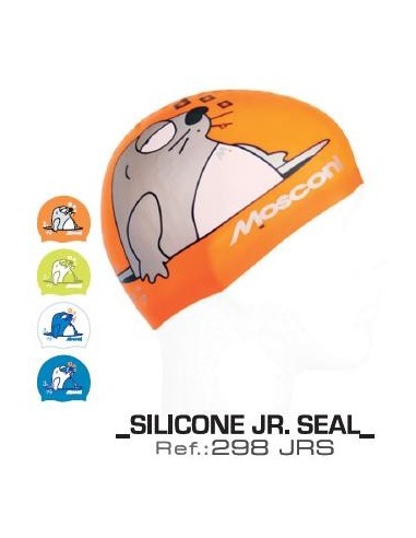 Gorro silicona Mosconi niño JR Seals