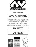Arnés + protección PVC, barranquismo, espeología, MAZERIN