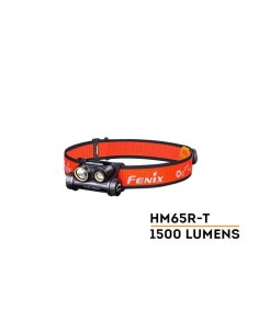Fénix Frontal HM65R-T 1500 Lúmenes (incluye batería de 3500 mAh 18650)